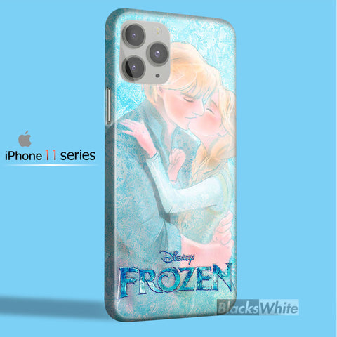 disney frozen anna and kristoff kiss   iPhone 11 Case