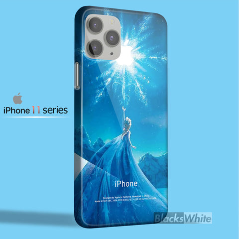 disney frozen cover movie and logo apple   iPhone 11 Case