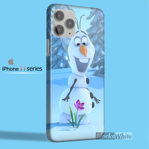 disney frozen olaf cute snow   iPhone 11 Case