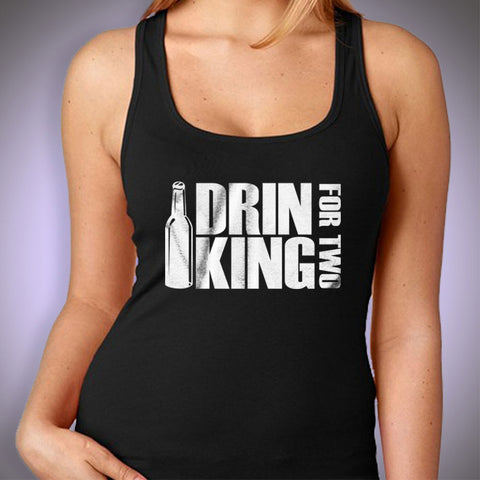 Drinking For Two Women'S Tank Top