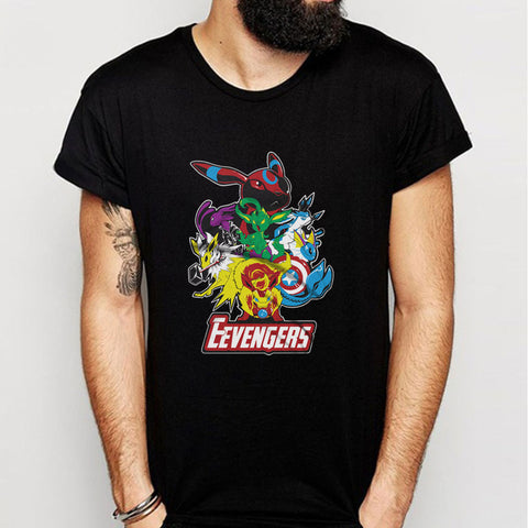 Eevengers Pokemon Evolution Men'S T Shirt