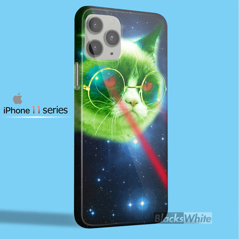 grumpy cat laseres   iPhone 11 Case