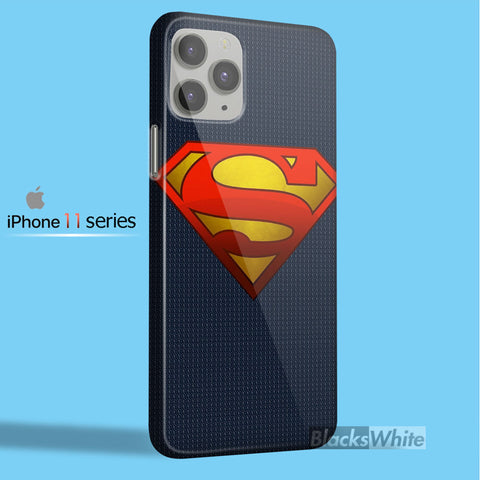 justice league superman logo   iPhone 11 Case