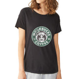 Sailor Moon Moonbucks Coffee Starbucks Logo Women'S T Shirt