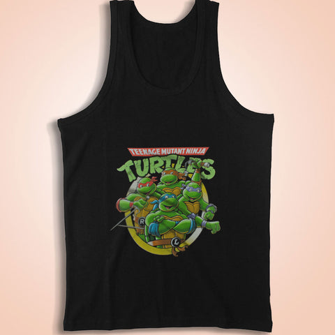 Teenage Mutant Ninja Turtle Cartoon Men'S Tank Top