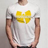 Wakanda Yellow Logo Men'S T Shirt